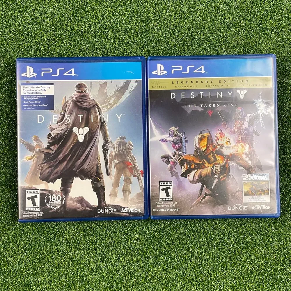 Destiny and Destiny: The Taken King - Legendary Edition PlayStation 4 Game Lot